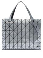 Matchesfashion.com Bao Bao Issey Miyake - Carton Pvc Tote Bag - Womens - Silver