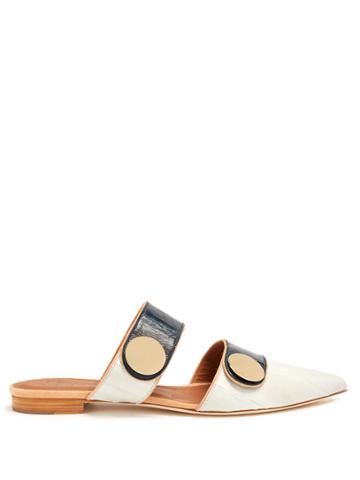 Malone Souliers X Roksanda Lee Backless Leather Flats