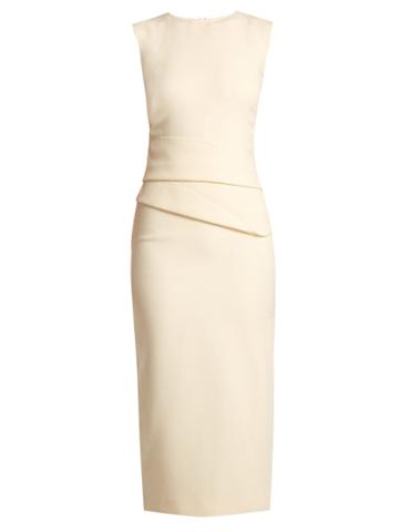 Carl Kapp Luna Wool-crepe Dress