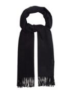 Matchesfashion.com Neil Barrett - Lightning Bolt Embroidered Scarf - Mens - Navy
