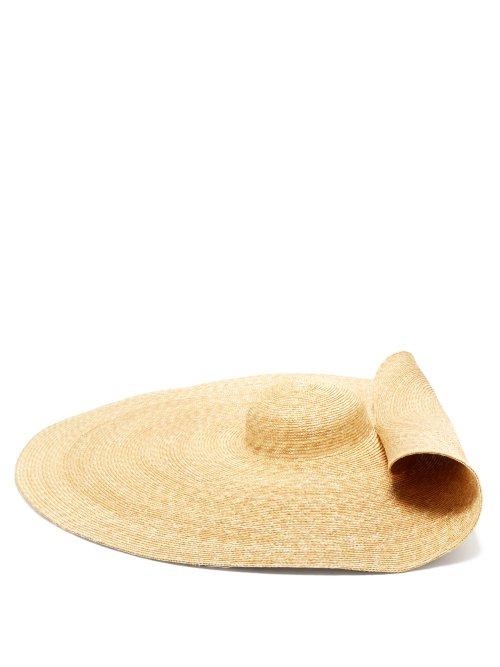 Matchesfashion.com Jacquemus - Bomba Extra Large Straw Hat - Womens - Beige