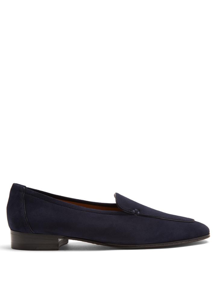 The Row Adam Suede Loafers