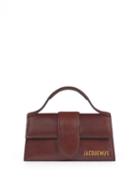 Jacquemus - Bambino Large Leather Handbag - Womens - Brown