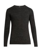 Vince Crew-neck Cotton-blend Sweater