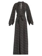 Talitha Florence Flower-print Maxi Dress