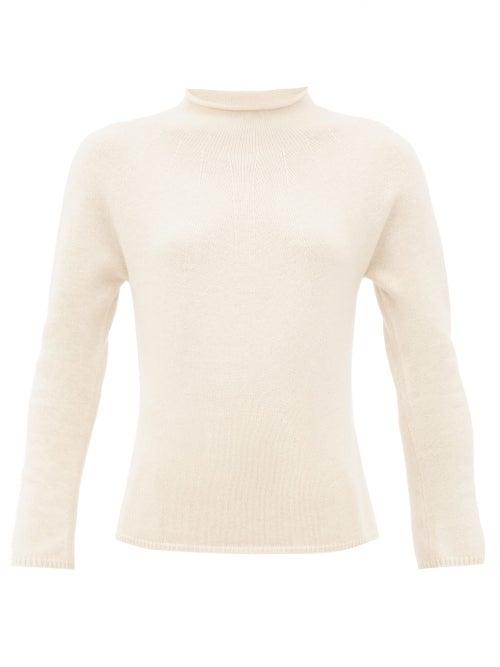 Matchesfashion.com Max Mara - Kapok Sweater - Womens - Ivory