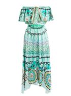 Temperley London Dream Catcher Tie-front Silk Dress
