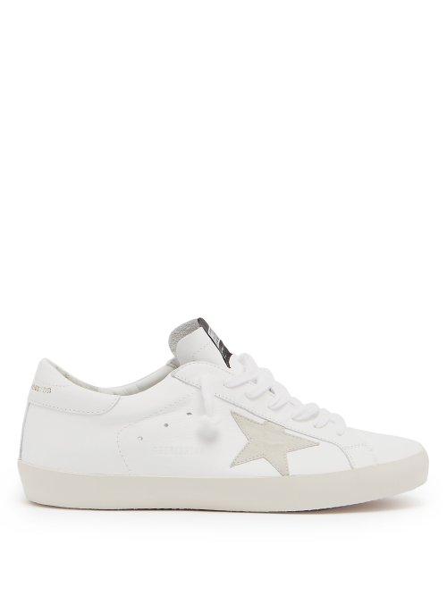 Matchesfashion.com Golden Goose Deluxe Brand - Super Star Low Top Leather Trainers - Mens - White