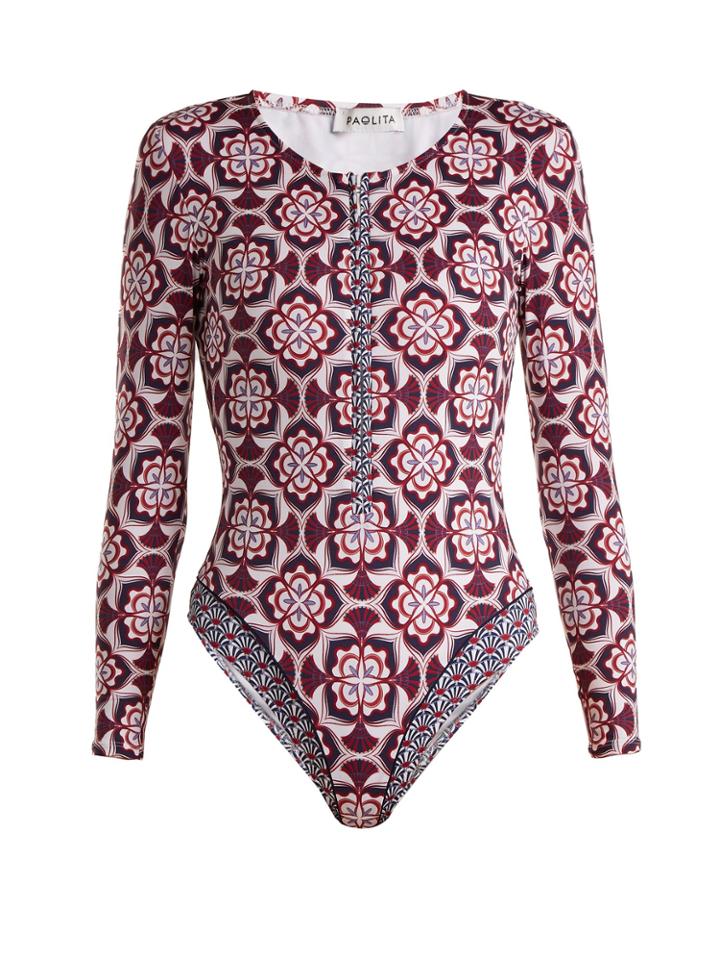 Paolita Talavera Rash-guard Swimsuit