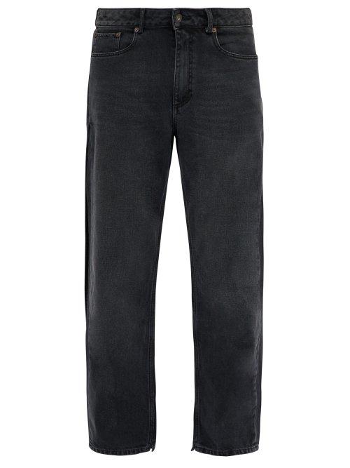 Matchesfashion.com Y/project - Straight Leg Denim Jeans - Mens - Black