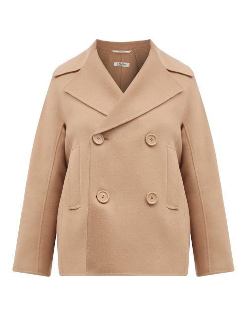 Matchesfashion.com S Max Mara - Connie Coat - Womens - Camel