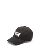 Matchesfashion.com Vetements - Limited Edition Logo-embroidered Baseball Cap - Mens - Black