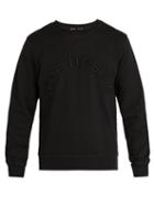 Matchesfashion.com The Upside - Big Logo Redford Cotton Sweatshirt - Mens - Black