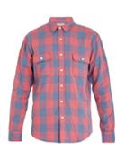 Matchesfashion.com Faherty - Belmar Checked Cotton Shirt - Mens - Red