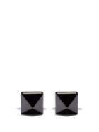 Valentino Garavani - Rockstud Earrings - Womens - Black