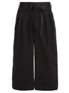 Matchesfashion.com Sasquatchfabrix - Hakama Wool Trousers - Mens - Black