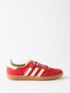 Adidas X Wales Bonner - Samba Leather-trim Trainers - Womens - Red