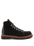 Matchesfashion.com Montelliana - Jack Suede Hiking Boots - Mens - Black