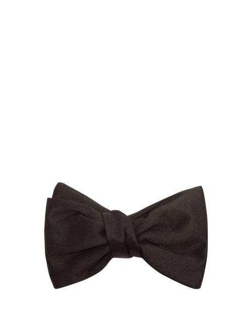 Matchesfashion.com Givenchy - Pagvan Silk Satin Bowtie - Mens - Black