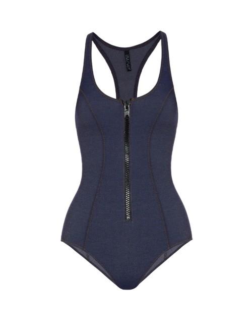 Lisa Marie Fernandez Elisa Denim Swimsuit