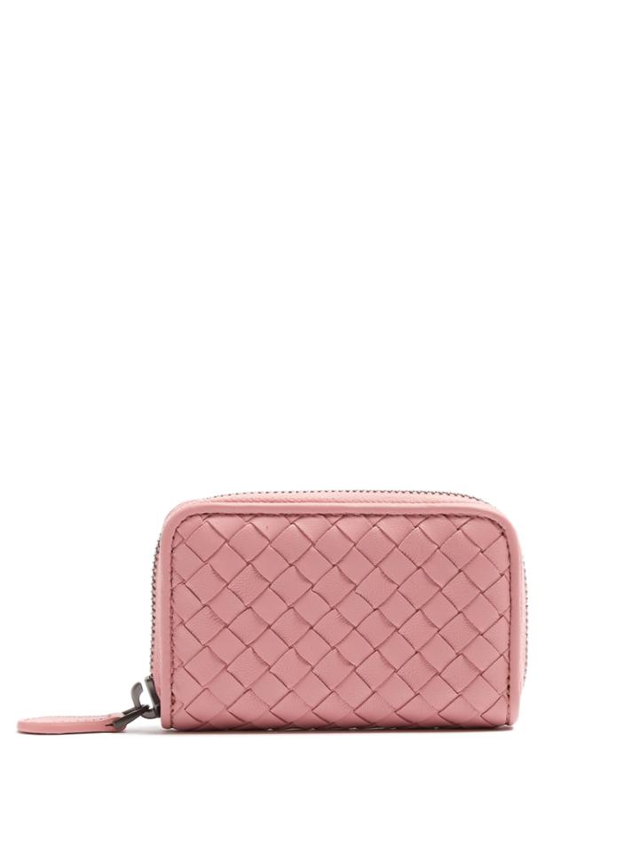 Bottega Veneta Intrecciato Leather Coin Purse