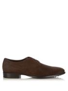 Tod's Formale Lace-up Suede Derby Shoes