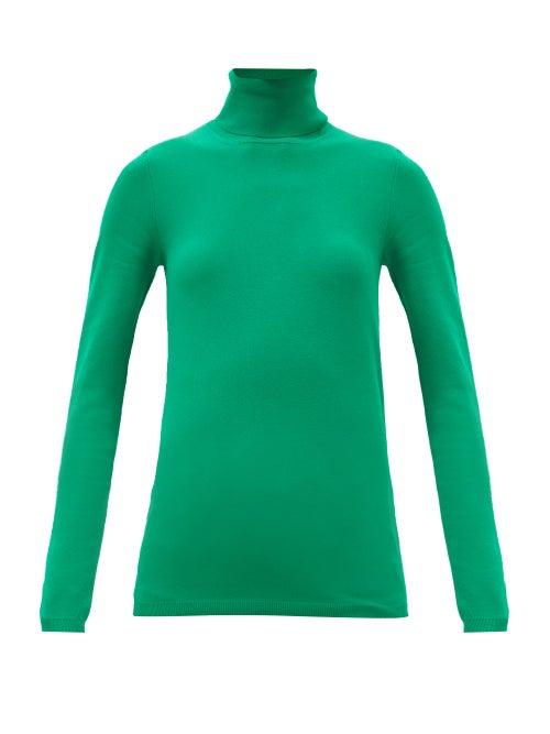 Stella Mccartney - Roll-neck Sweater - Womens - Green