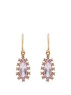 Matchesfashion.com Irene Neuwirth - 18kt Rose Gold, Diamond & Rose Of France Earrings - Womens - Pink