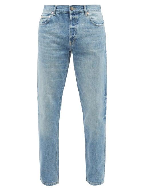 Raey - Line Organic Slim-leg Jeans - Mens - Indigo