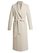 Harris Wharf London Open-front Pressed-wool Coat