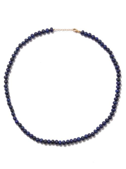 Jia Jia - Oracle Lapis Lazuli & 14kt Gold Beaded Necklace - Womens - Blue