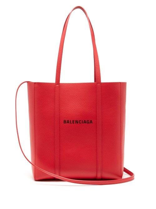 Matchesfashion.com Balenciaga - Everyday Xs Leather Tote - Womens - Red