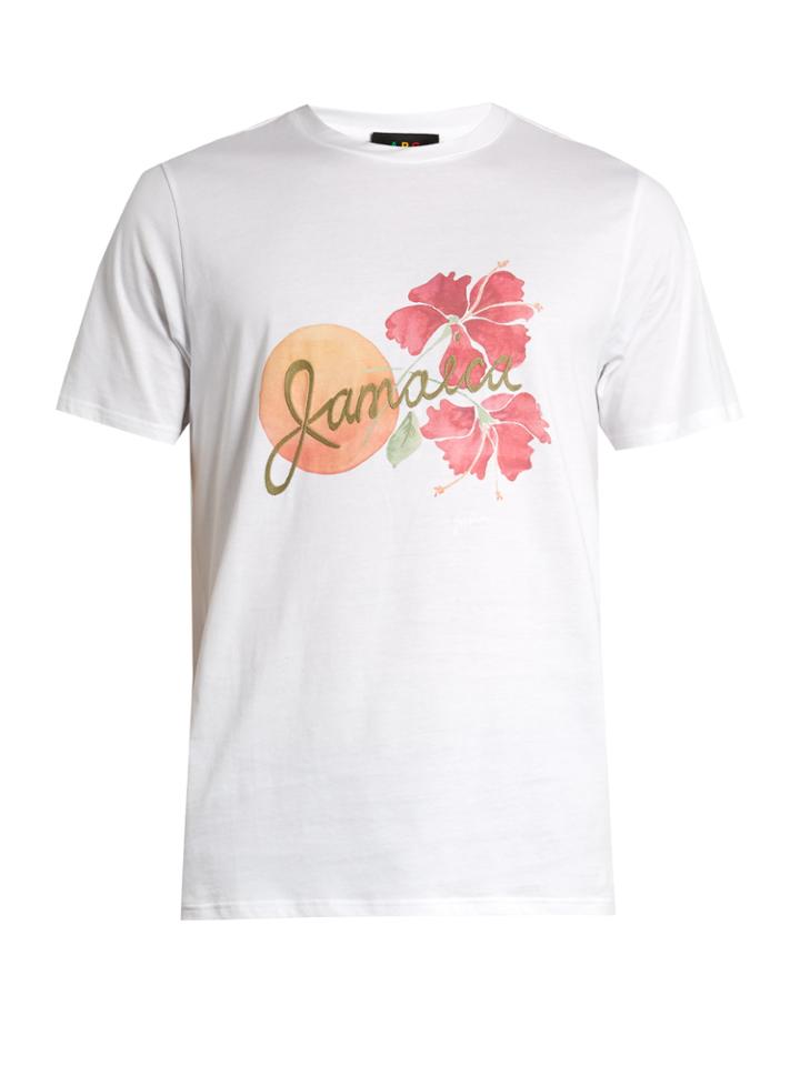 A.p.c. Jamaica-print Cotton-jersey T-shirt