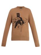 Prada Dna-print Cashmere Sweater