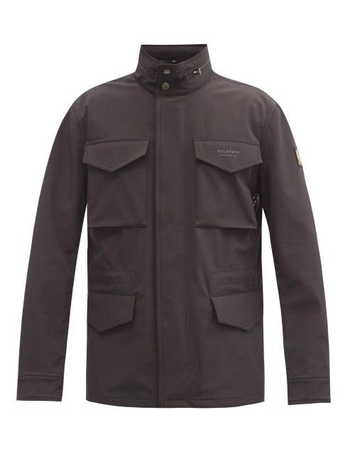 Matchesfashion.com Belstaff - Fieldwood Concealable-hood Shell Jacket - Mens - Black