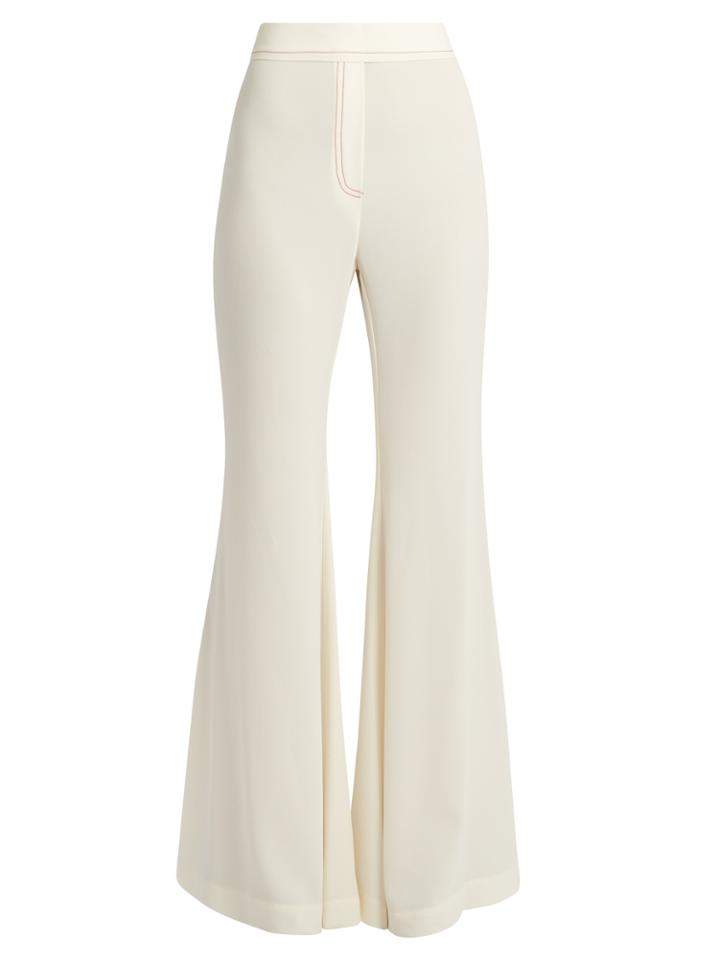 Ellery Rafael Wide-leg Flared Trousers