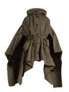 Palmer/harding Leia Hooded Cotton-poplin Coat