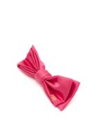 Matchesfashion.com Hillier Bartley - Bow Embellished Satin Hair Clip - Womens - Pink