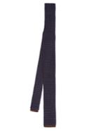 Dunhill Contrast-trim Silk-knit Tie