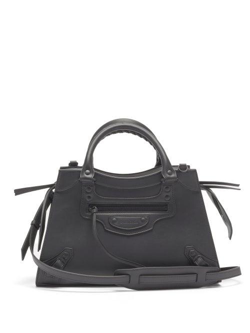Matchesfashion.com Balenciaga - Neo Classic Small Leather Bag - Womens - Black