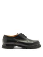 Matchesfashion.com Jil Sander - Chunky-sole Leather Derby Shoes - Mens - Black