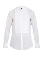 Dolce & Gabbana Single-cuff Striped-bib Cotton-poplin Dinner Shirt