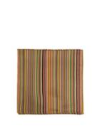 Matchesfashion.com Paul Smith - Signature Stripe Silk Pocket Square - Mens - Multi