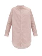 Matchesfashion.com By Walid - Floral-print Panelled Cotton Shirt - Mens - Pink