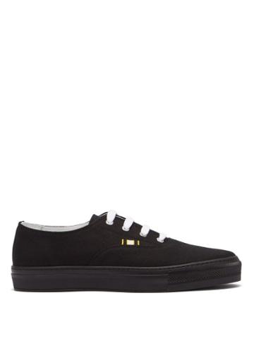 Matchesfashion.com Aprix - Canvas Low Top Trainers - Mens - Black