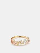 Suzanne Kalan - Amalfi Amethyst, Topaz, Morganite & 14kt Gold Ring - Womens - Gold Multi