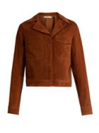 Vince Notch-lapel Suede Jacket