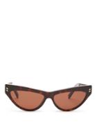 Matchesfashion.com Stella Mccartney - Cat-eye Tortoiseshell Sunglasses - Womens - Tortoiseshell