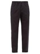 Matchesfashion.com Mhl By Margaret Howell - Elasticated Cotton Twill Trousers - Mens - Blue