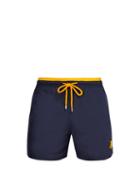 Matchesfashion.com Vilebrequin - Moka Bi Colour Swim Shorts - Mens - Navy